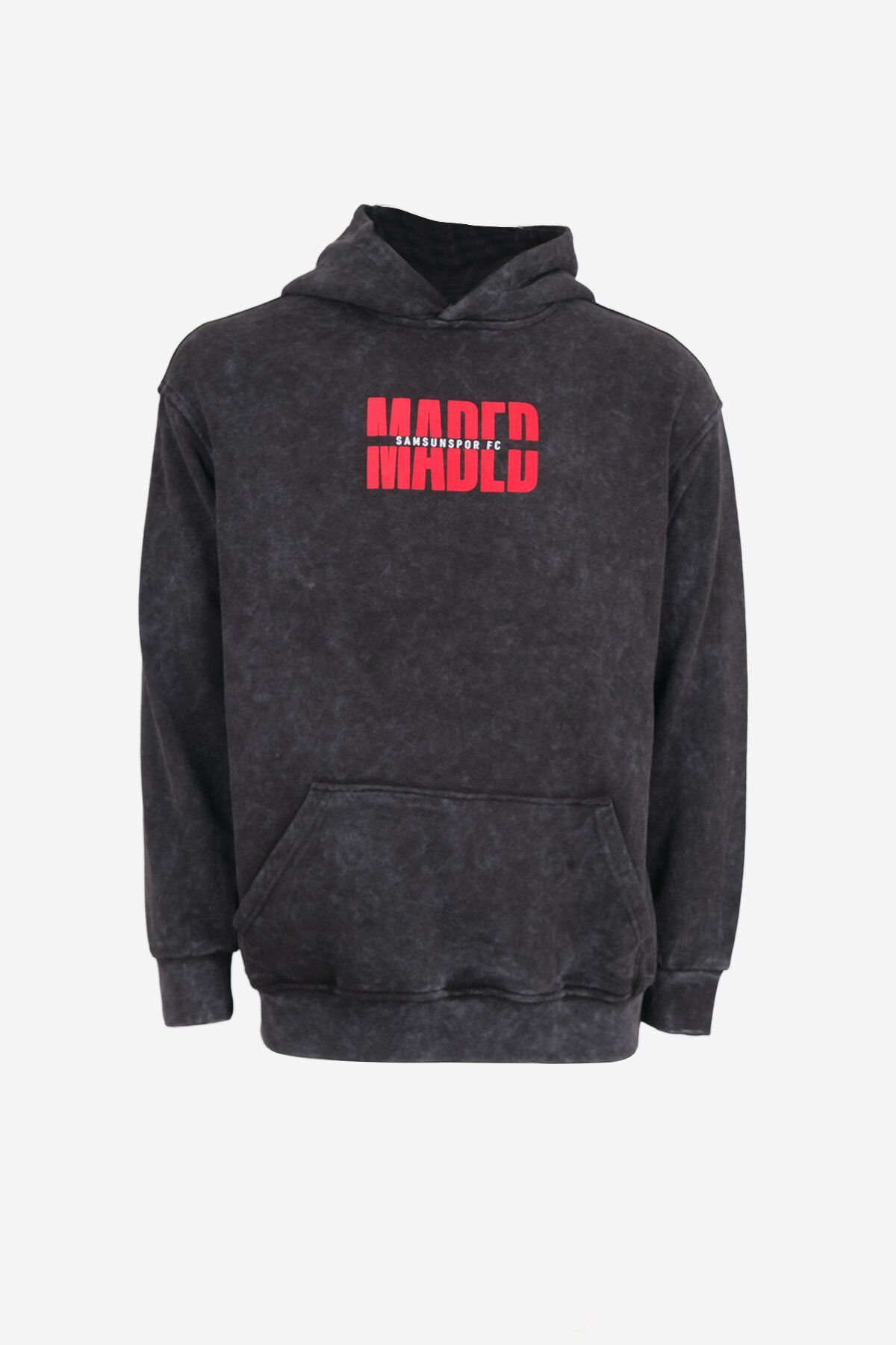 Oversıze Sırt Baskılı Kapüşonlu Sweat