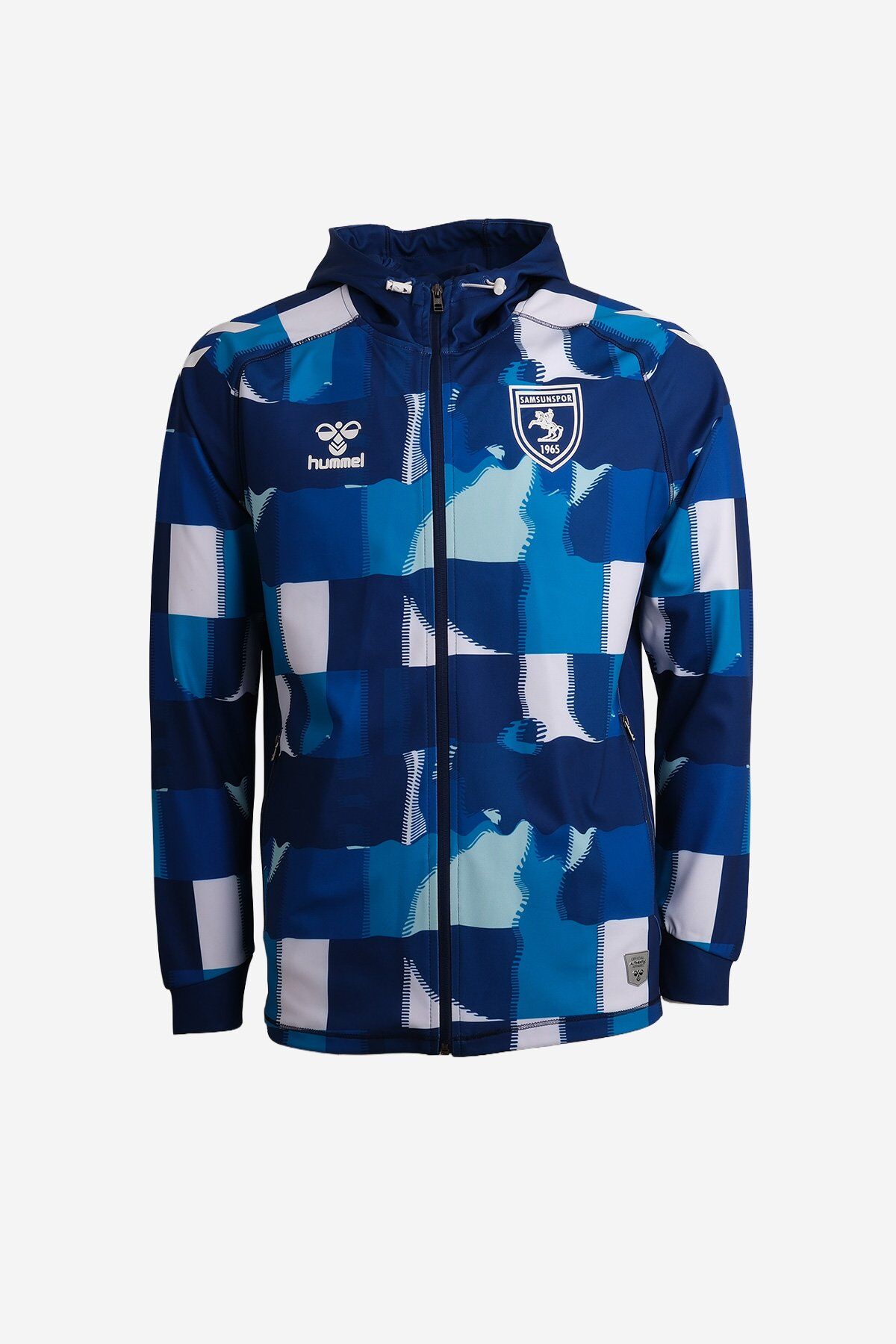 25/26 Hummel Samsunspor Maç Önü Kapüşonlu Üst Eşofman