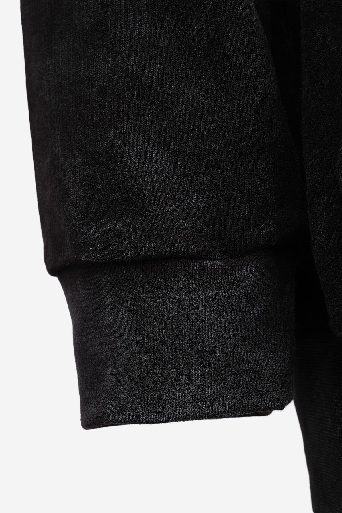 King Of The North Baskılı Kapüşonlu Oversıze Sweat