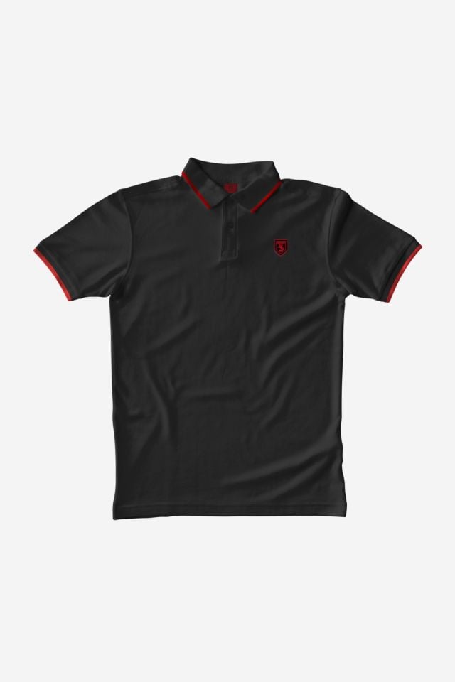 Armalı Polo Yaka T-Shirt 1001
