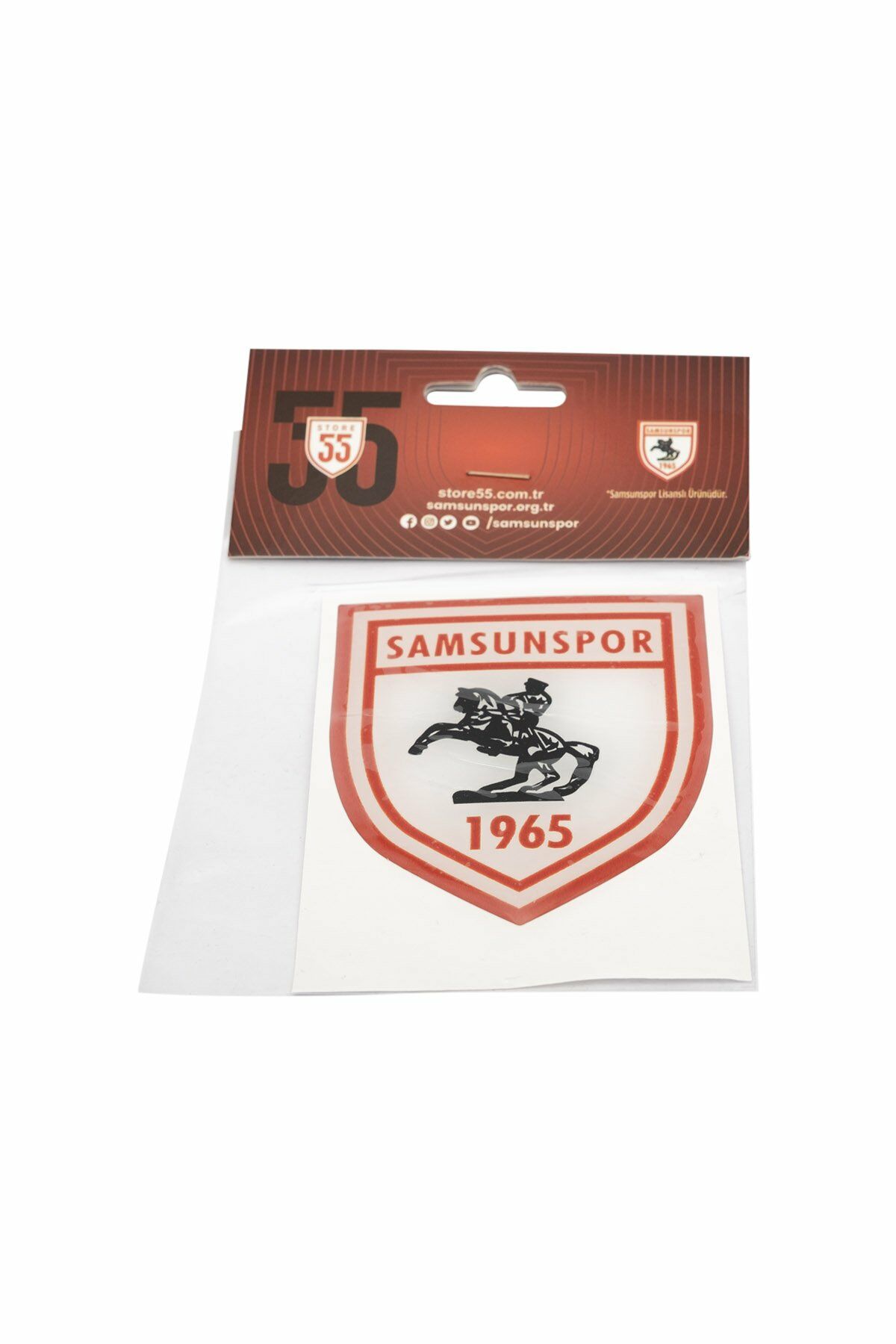 Samsunspor 7x9 cm Cam Logo Sticker STD - STD | Store 55