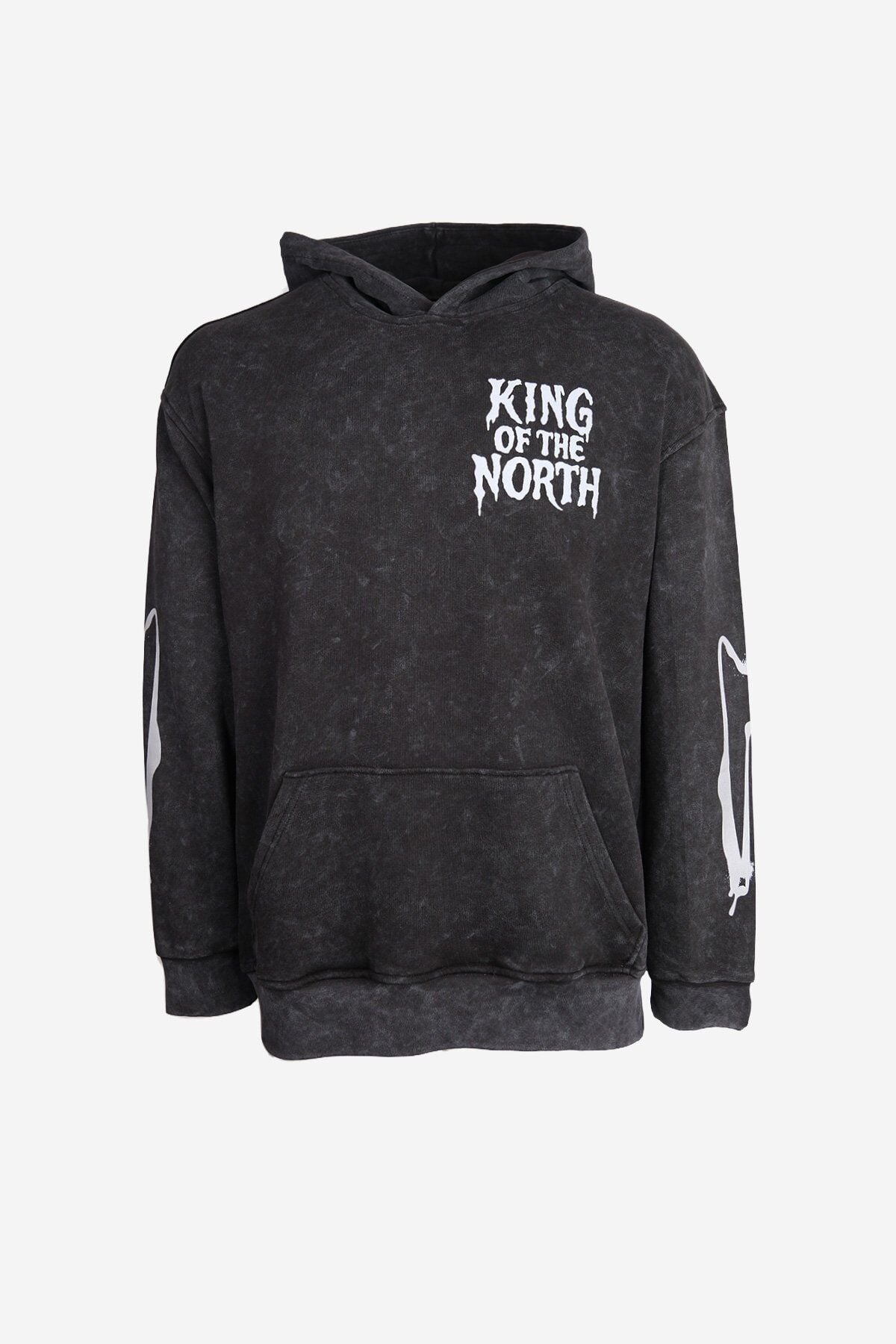 Samsunspor Kapüşon Baskı Detaylı Sweat