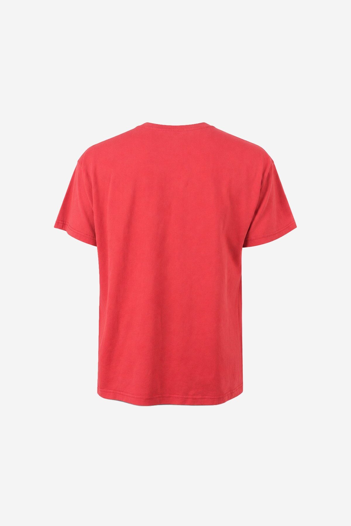 King of the North Kırmızı Oversize T-shirt
