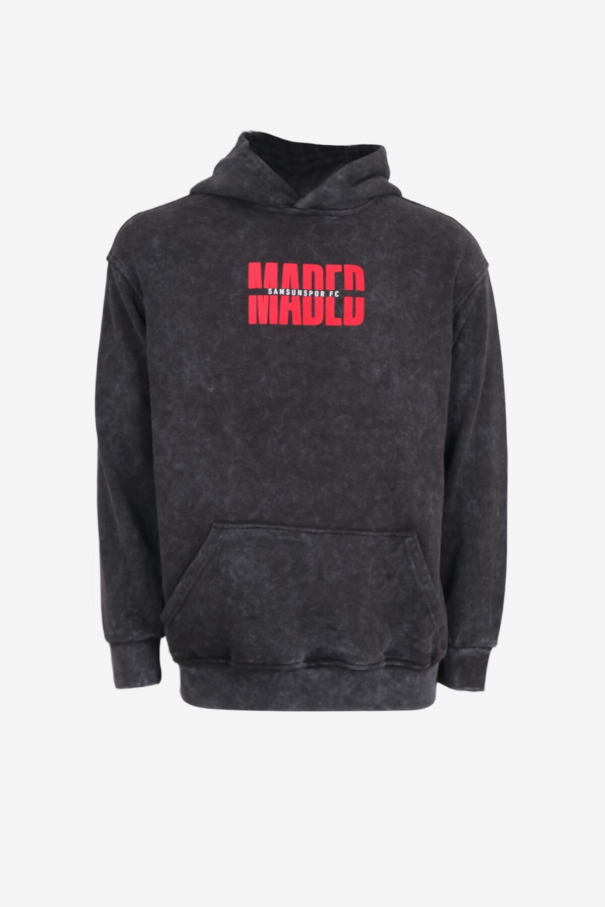 Oversıze Sırt Baskılı Kapüşonlu Sweat