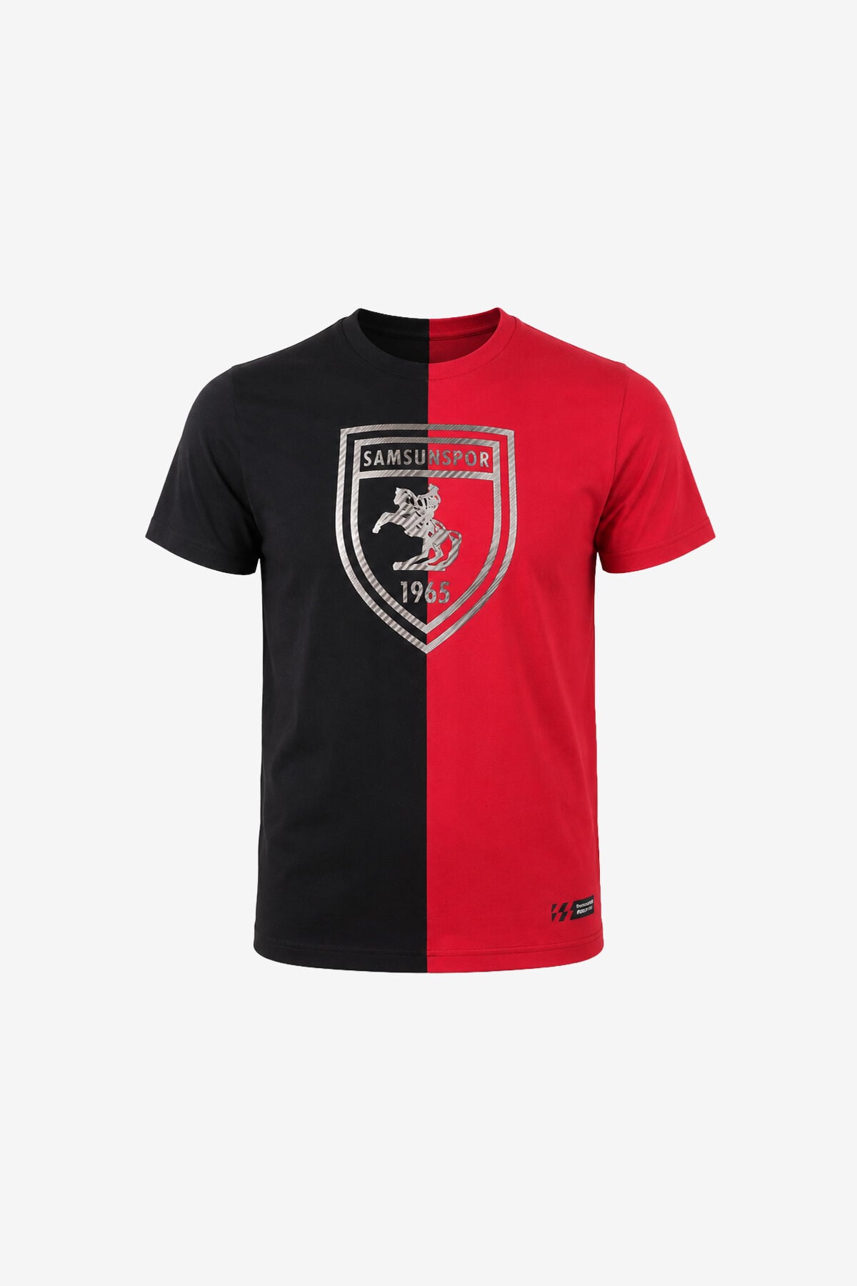 Kırmızı-siyah Armalı T-shirt