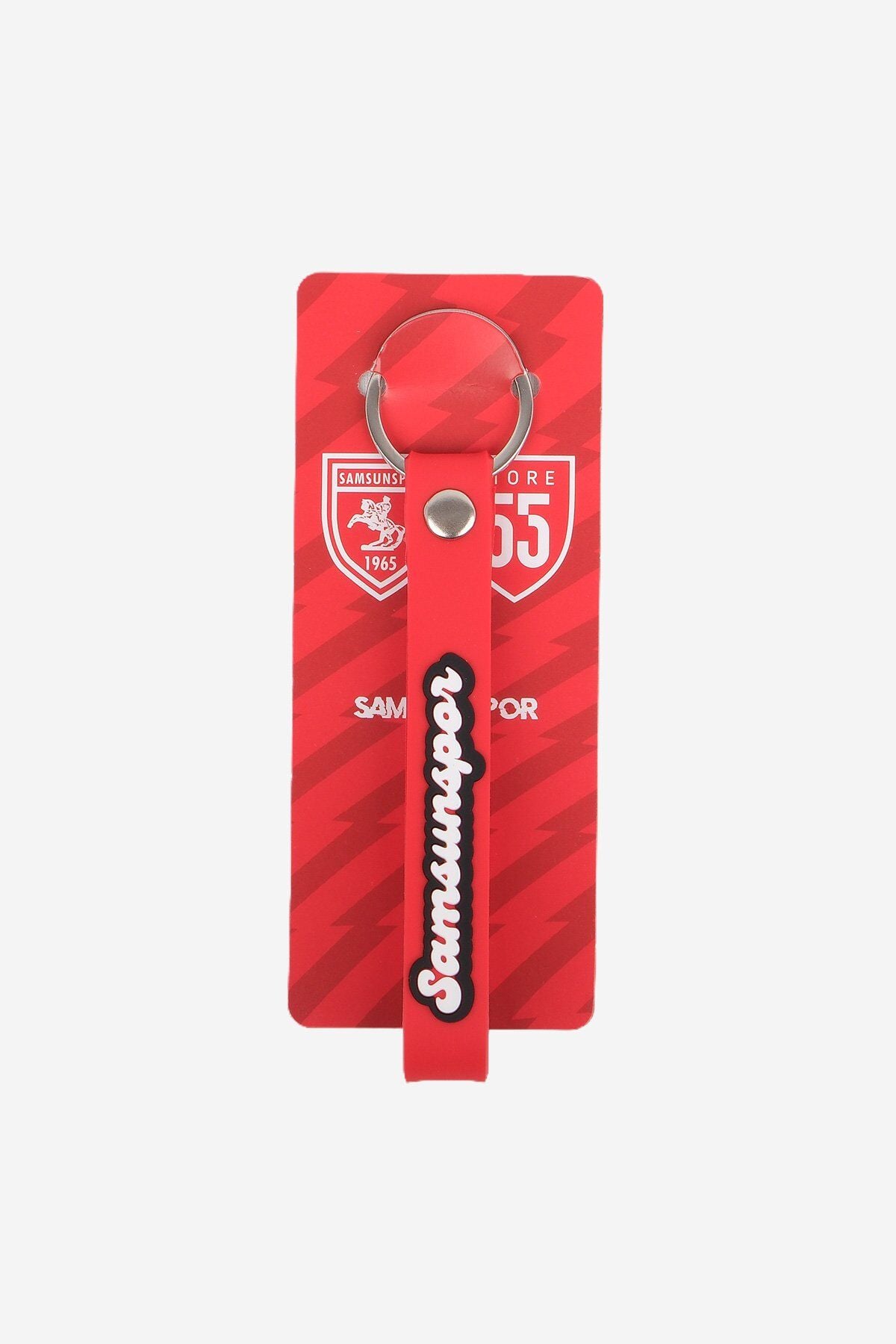 Samsunspor Yazılı Silikon Anahtarlık