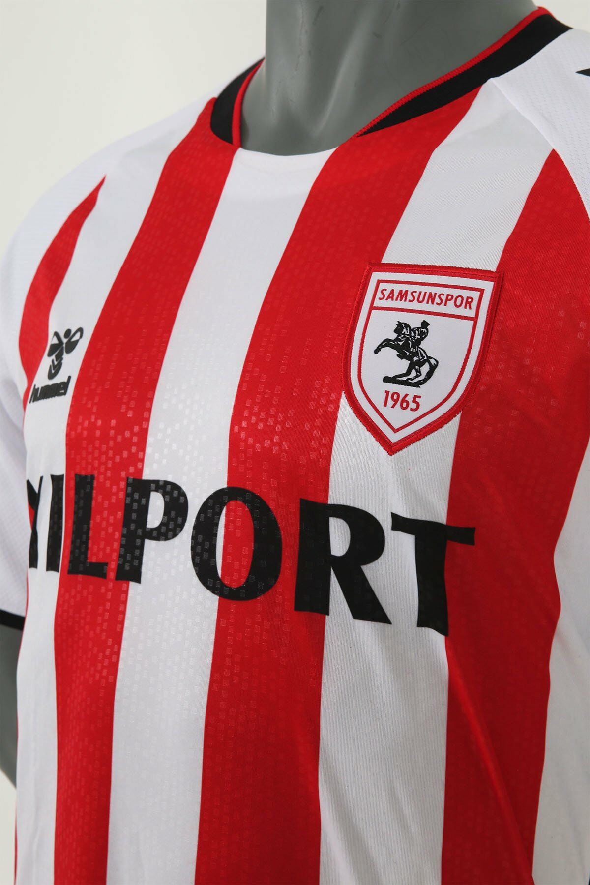 23/24 Samsunspor Hummel Efsane Çubuklu Forma KIRMIZI - BEYAZ - 3XL