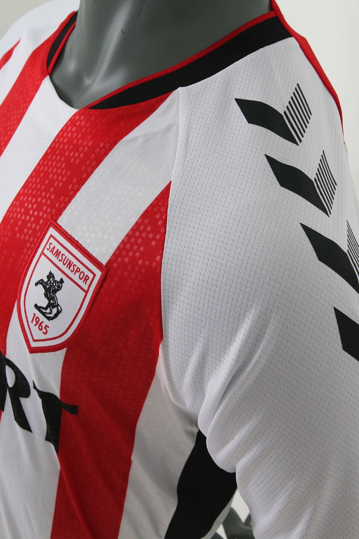23/24 Samsunspor Hummel Efsane Çubuklu Forma KIRMIZI - BEYAZ - 5XL