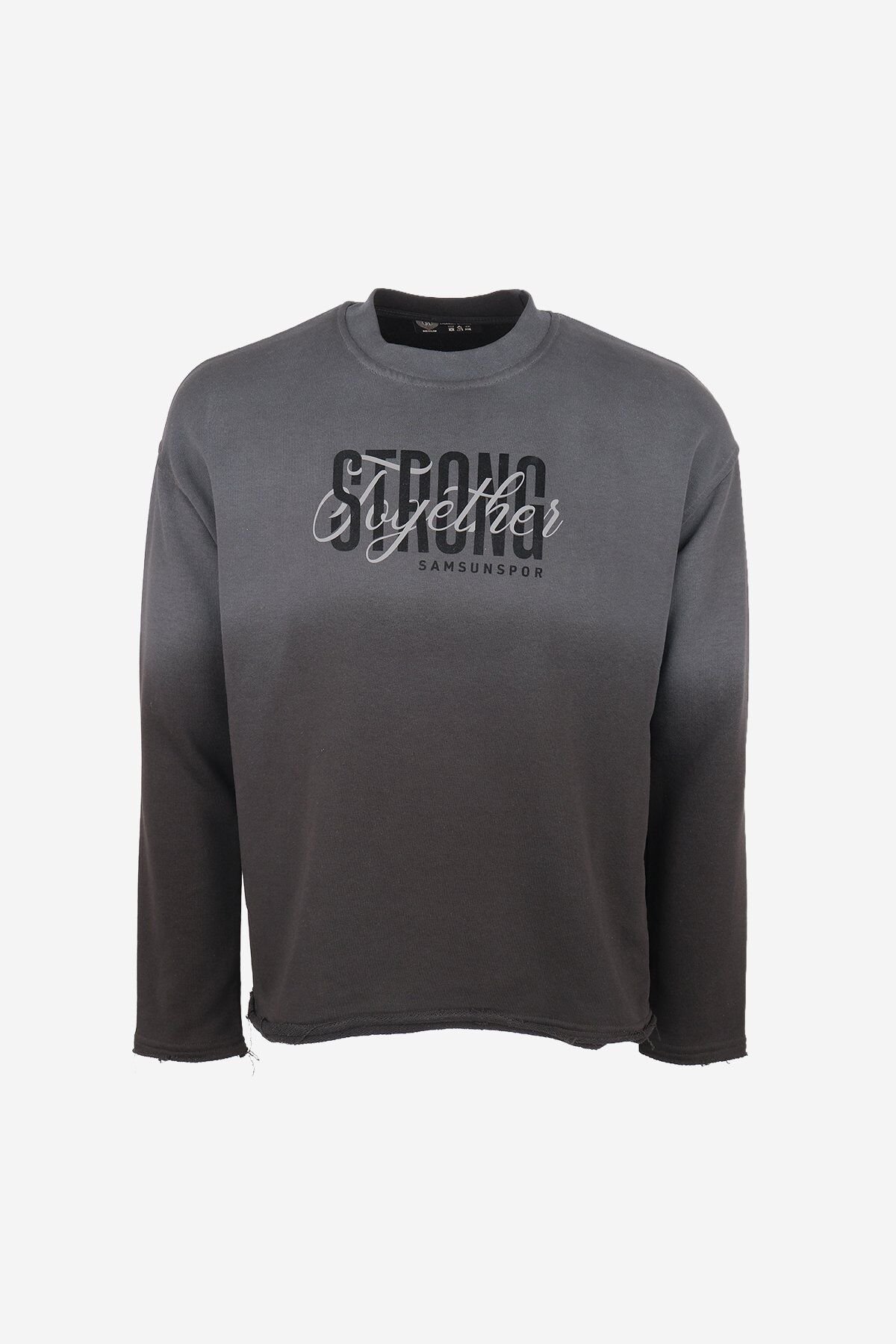 Samsunspor Bisiklet Yaka Oversize Sweat