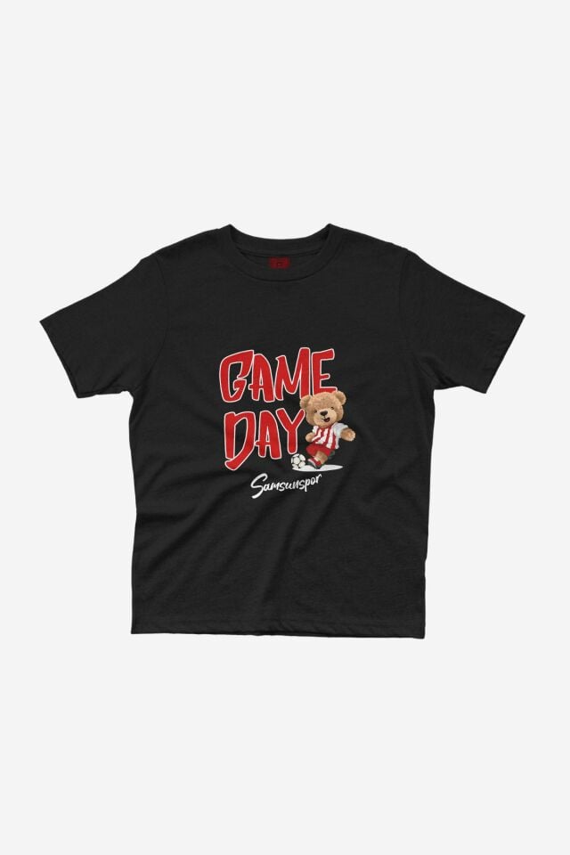 Game Day Baskılı Çocuk T-Shirt 1001