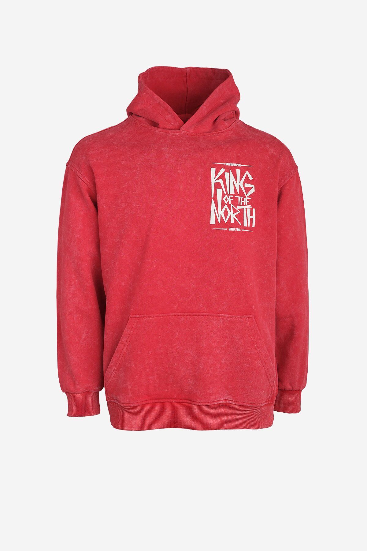 King Of The North Oversize Kapüşonlu Sweat