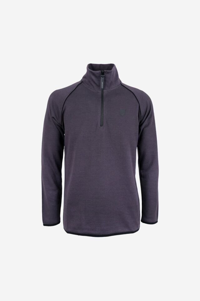 Yarım Fermuarlı Sweat FÜME