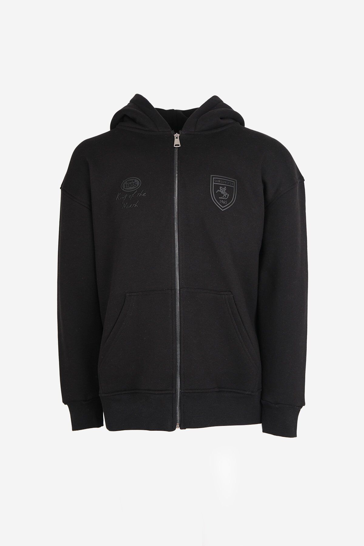 Samsunspor Kapüşonlu Fermuarlı Sweat