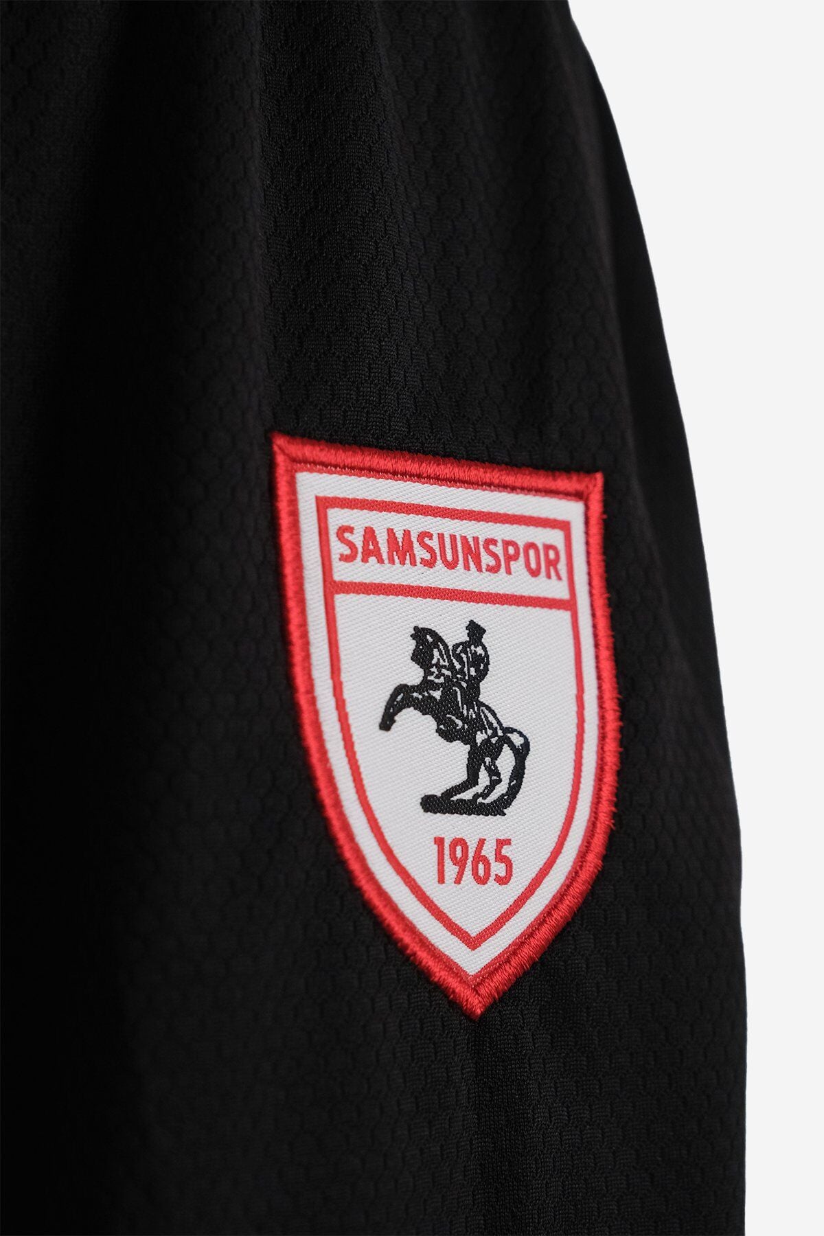 25/26 Hummel Samsunspor Çubuklu Forma Siyah Maç Şortu 1001