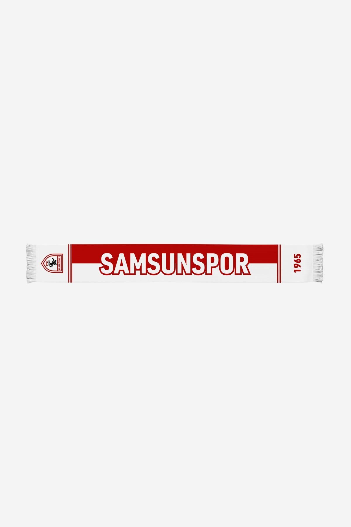 Samsunspor Kırmızı-Beyaz 1965 Şal Atkı