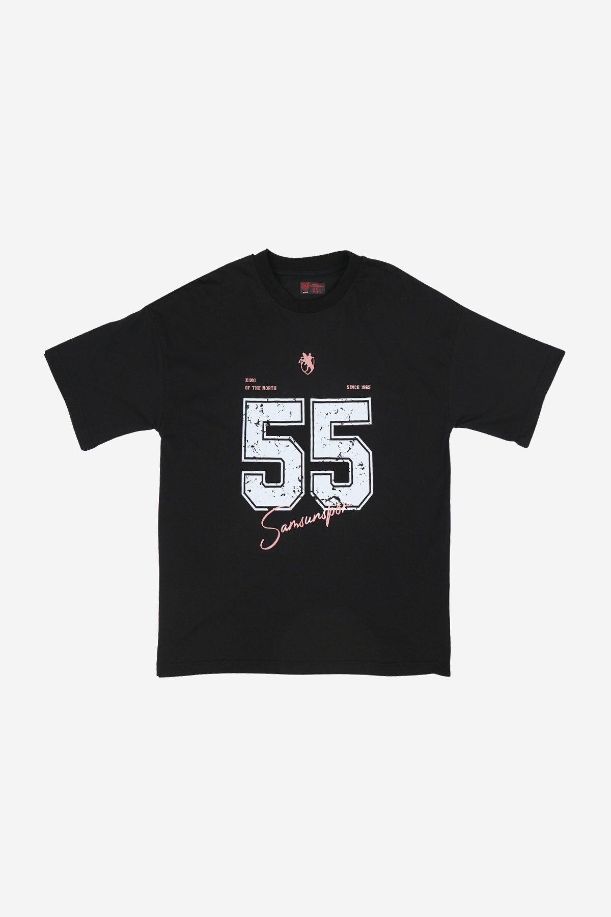 55 Baskılı Oversize T-Shırt