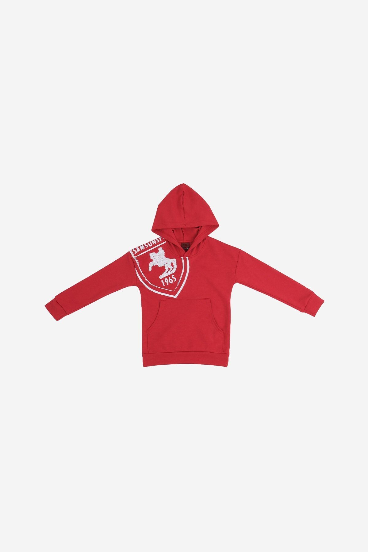 Kids' Hooded Sweatshirt with Emblem Print
