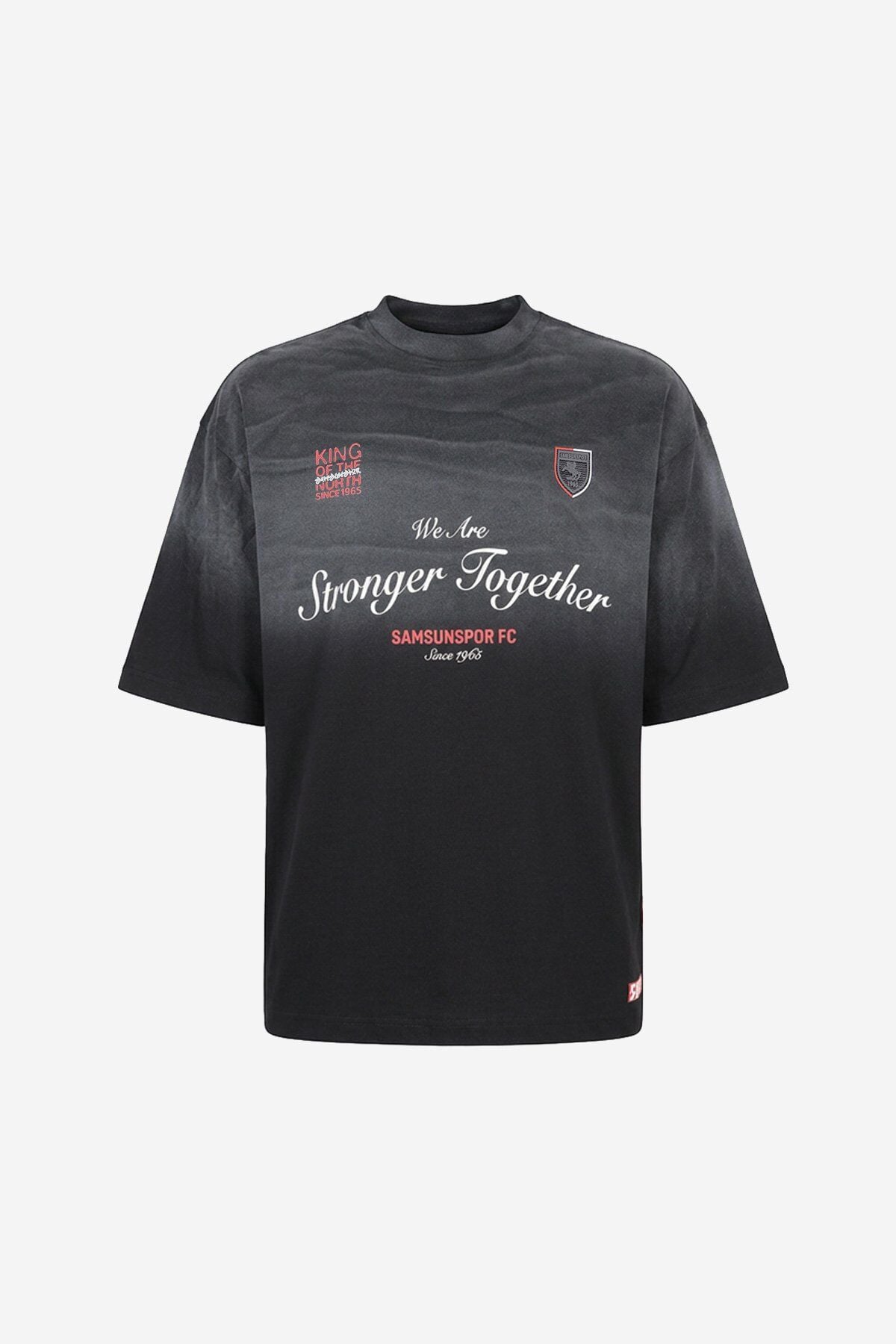 Samsunspor Fc Since 1965 Yıkamalı Oversize T-Shirt