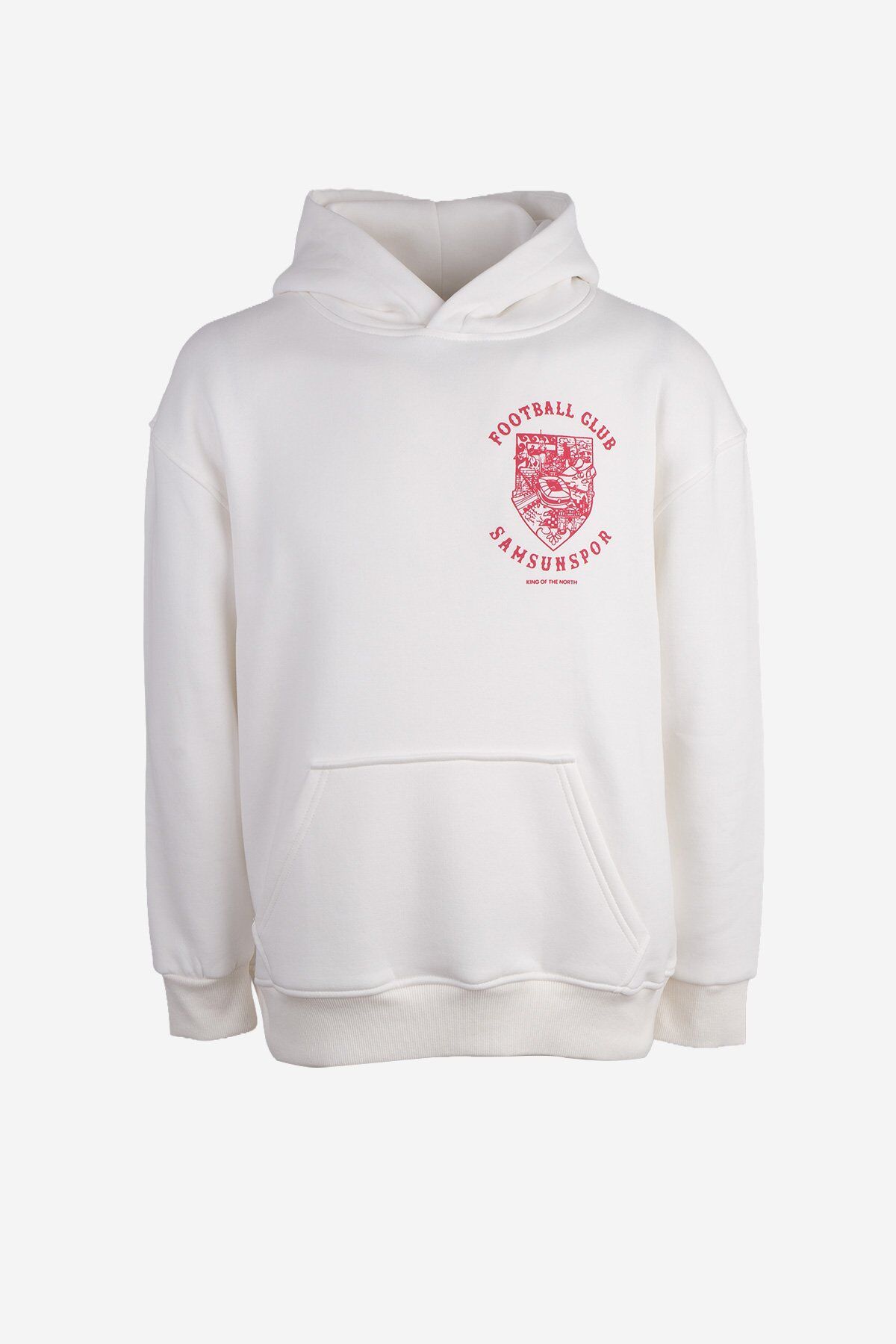 Samsunspor Football Clup Baskılı Kapüşonlu Oversıze Sweat