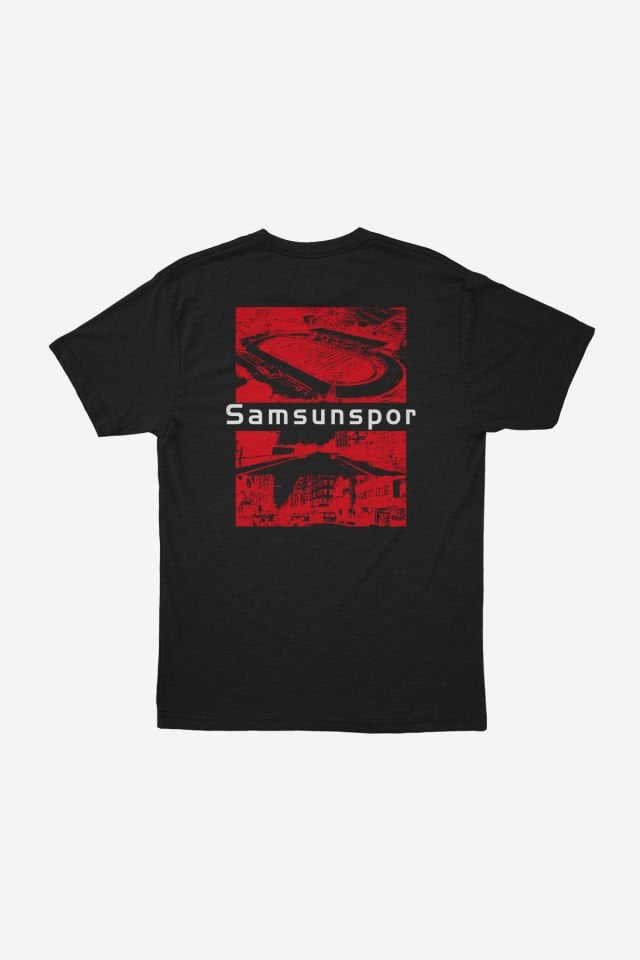 Sırt Baskı Detaylı Basic Yetişkin T-Shirt 1001