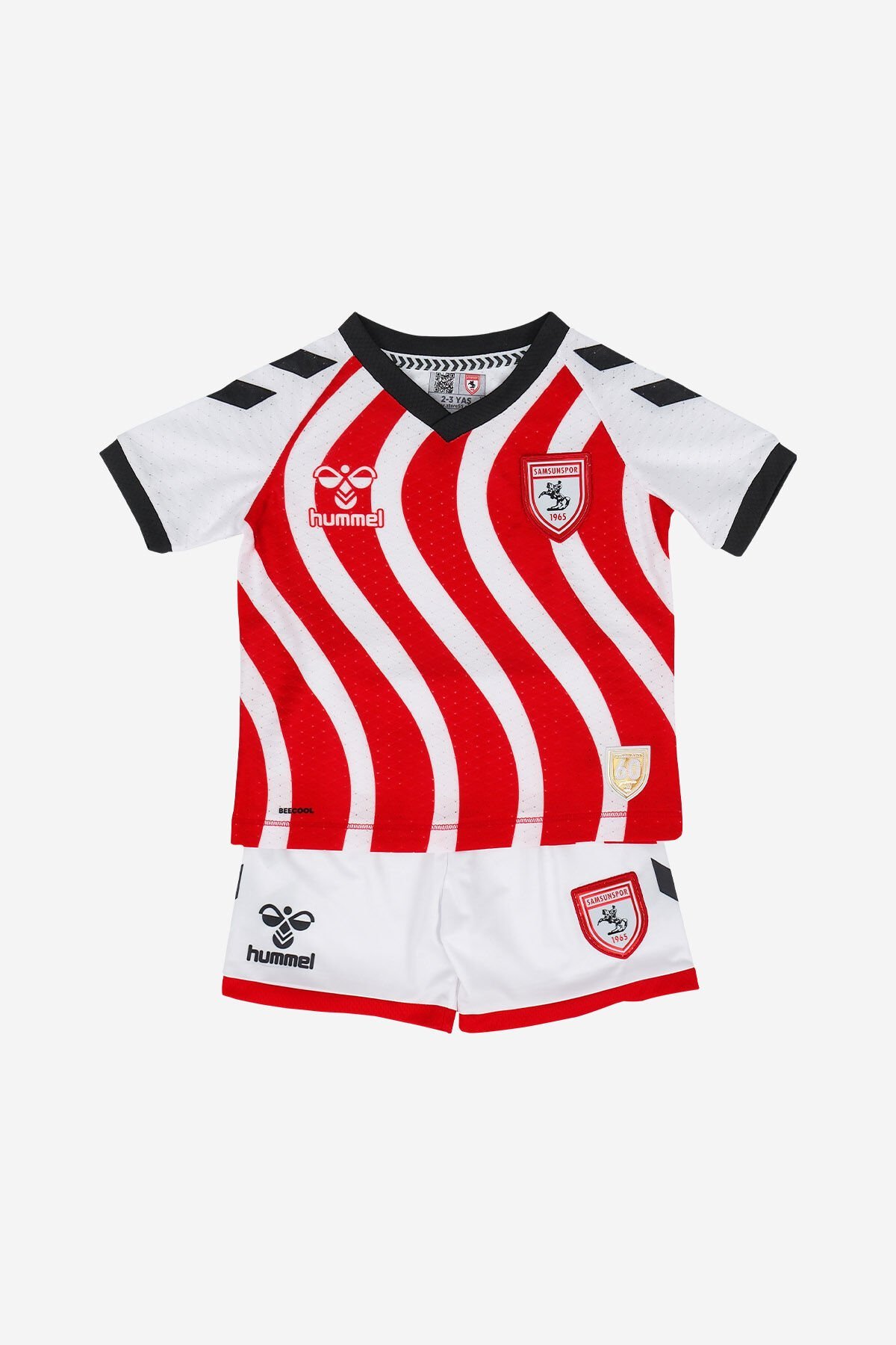 25/26 Hummel Samsunspor Çocuk Çubuklu Forma Takımı