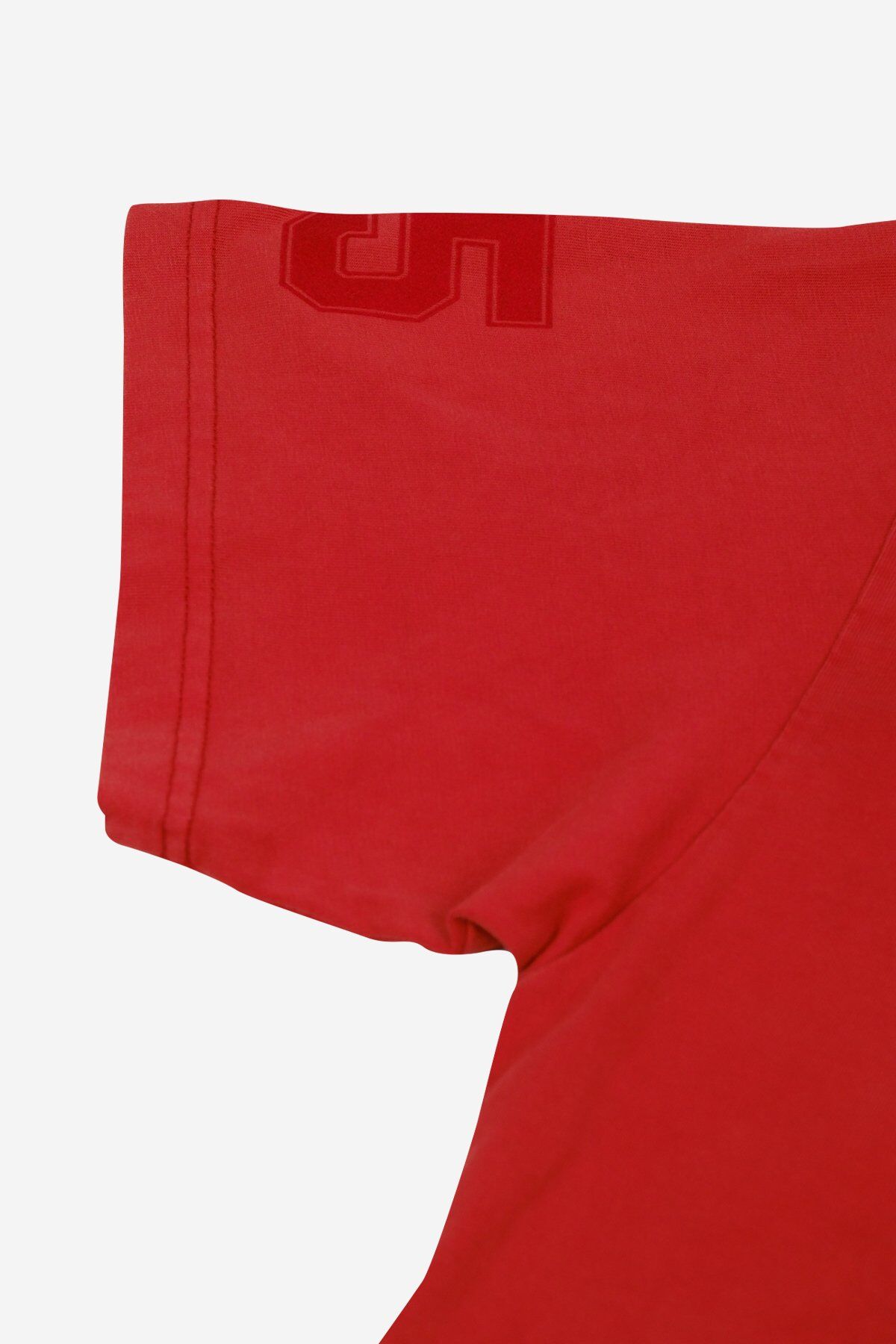 Kadife Baskılı Oversize Yıkamalı T-Shırt