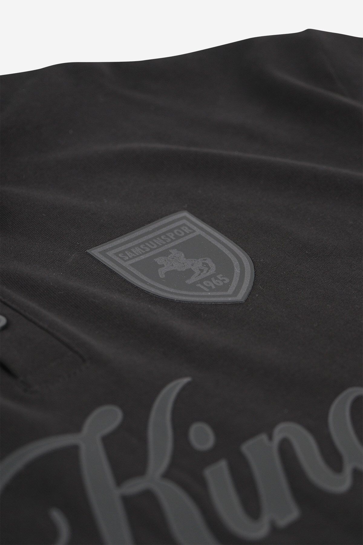 Kıng Of The North Baskılı Oversize Polo Yaka T-Shırt