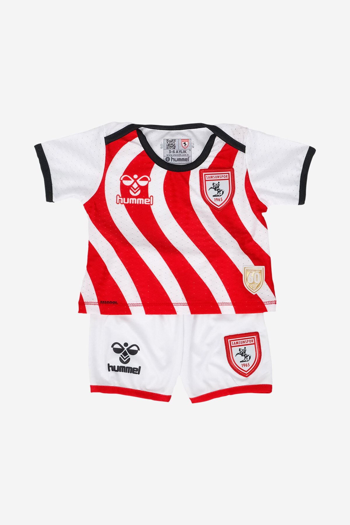 25/26 Hummel Samsunspor Çubuklu Bebek Takımı